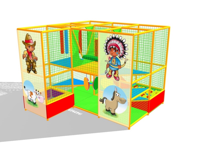 Детская игровая комната "Ранчо ковбоя" фото