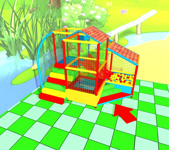 Детская игровая "Кукольный домик" фото