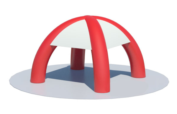 Надувная палатка «Шатер четырёхопорный» фото