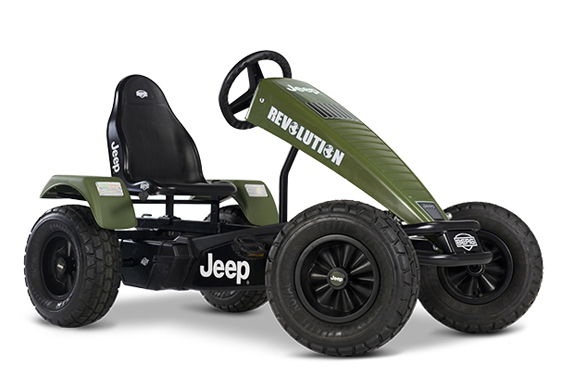 Веломобиль Jeep® Revolution pedal go-kart XXL E-BFR-3 фото