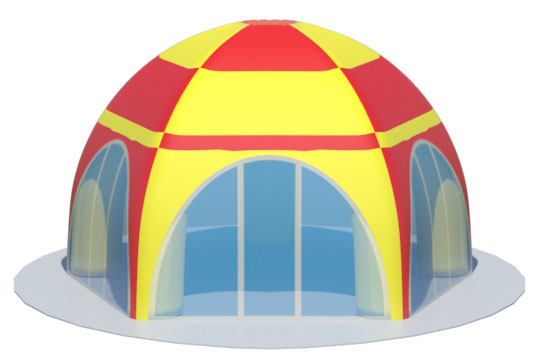 Надувная палатка «Шатер пятиопорный» фото